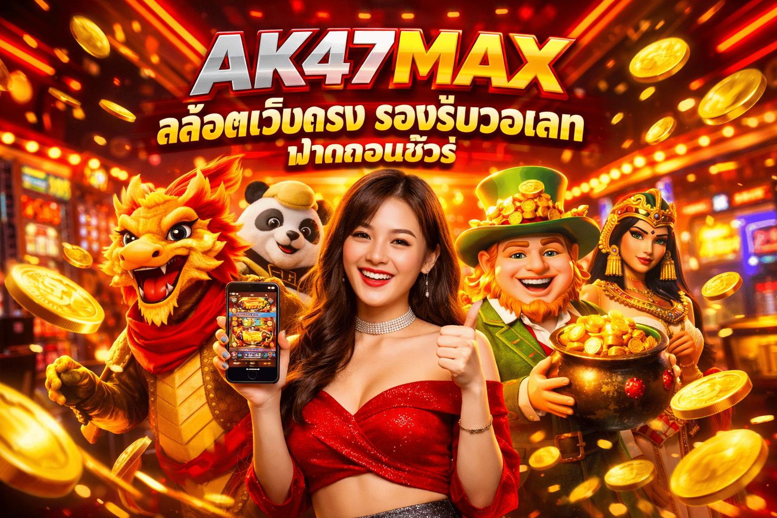 AK47MAX สล็อตเว็บตรง รองรับวอเลท ฝากถอนชัวร์
