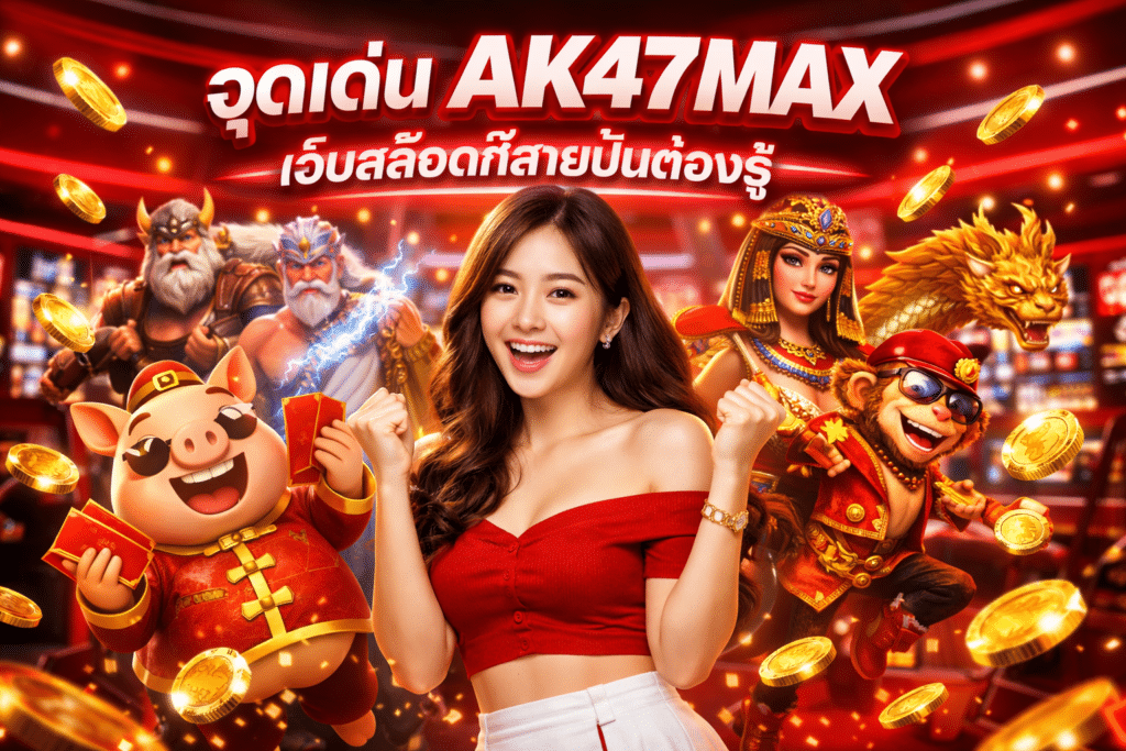 จุดเด่น AK47MAX เว็บสล็อตที่สายปั่นต้องรู้